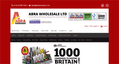 Desktop Screenshot of abraonline.co.uk
